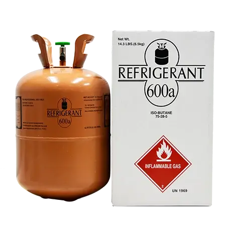 Refrigerant Gas R600a, Packaging Type: Cylinder, Packaging Size: Kg at Rs  175/piece in Ahmedabad